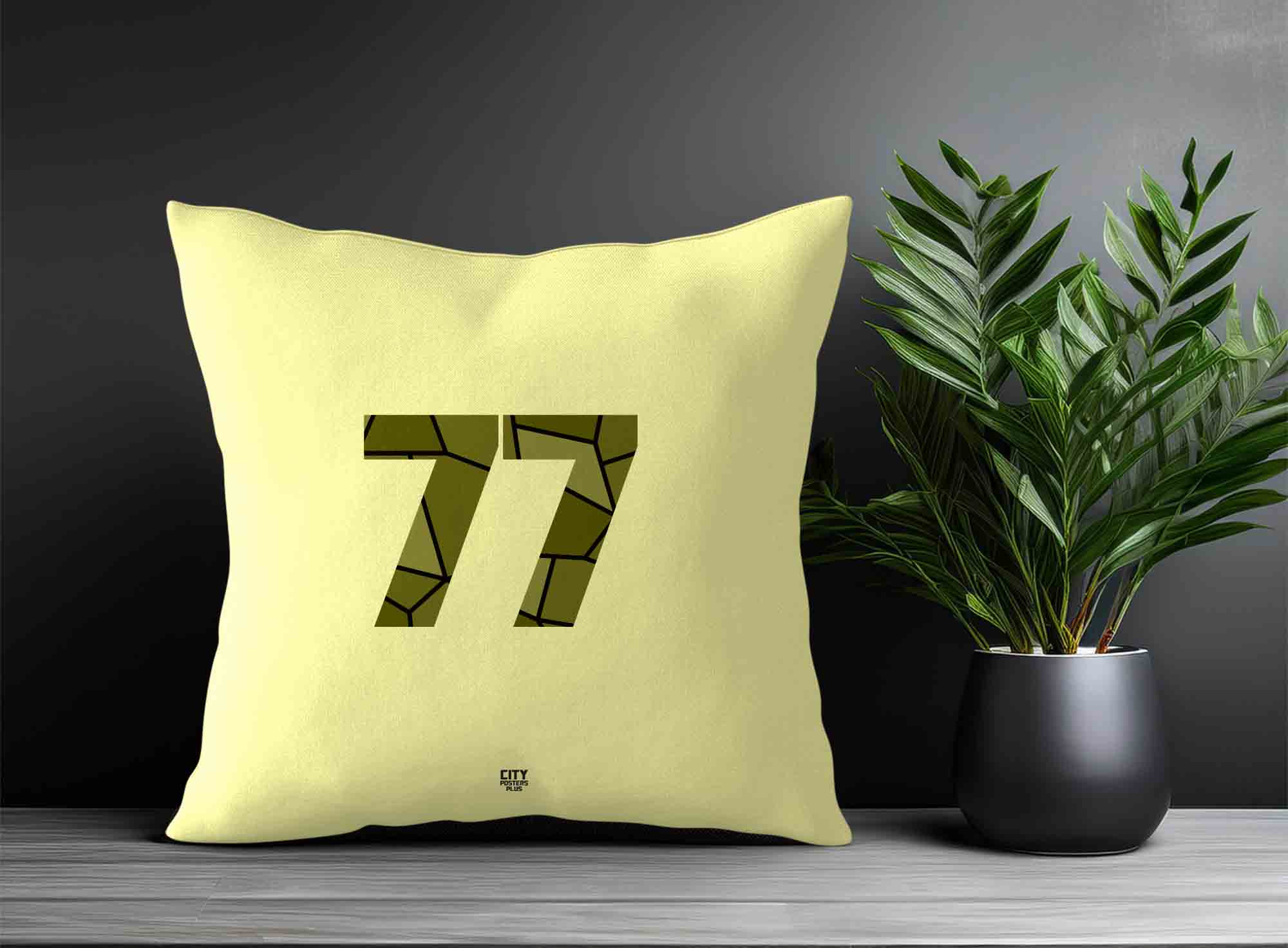 Print Deliver Plus 77 Number Square & Rectangle Pillow Cases
