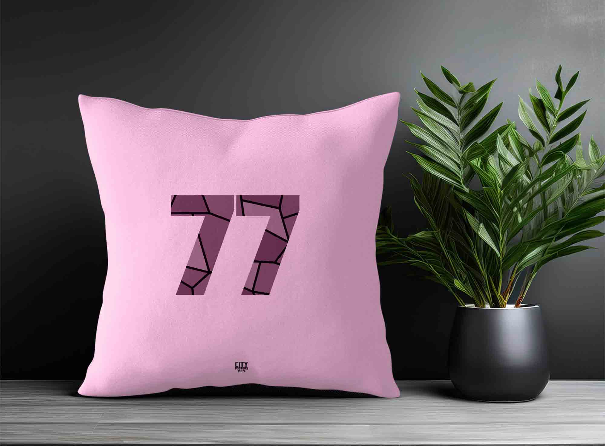 Print Deliver Plus 77 Number Square & Rectangle Pillow Cases