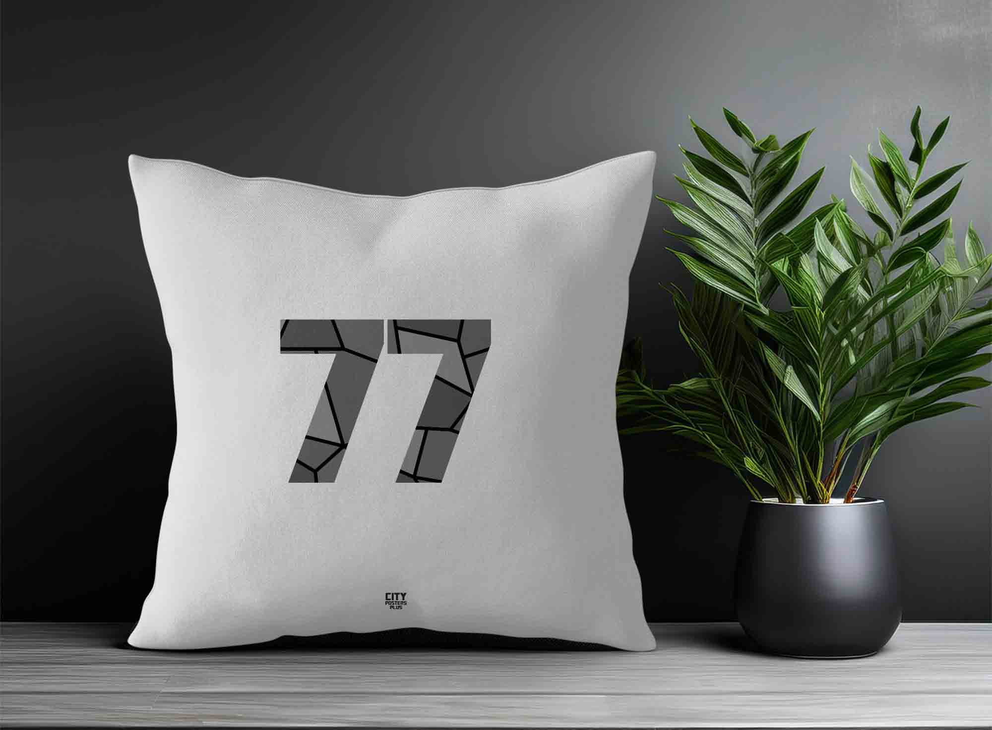 Print Deliver Plus 77 Number Square & Rectangle Pillow Cases