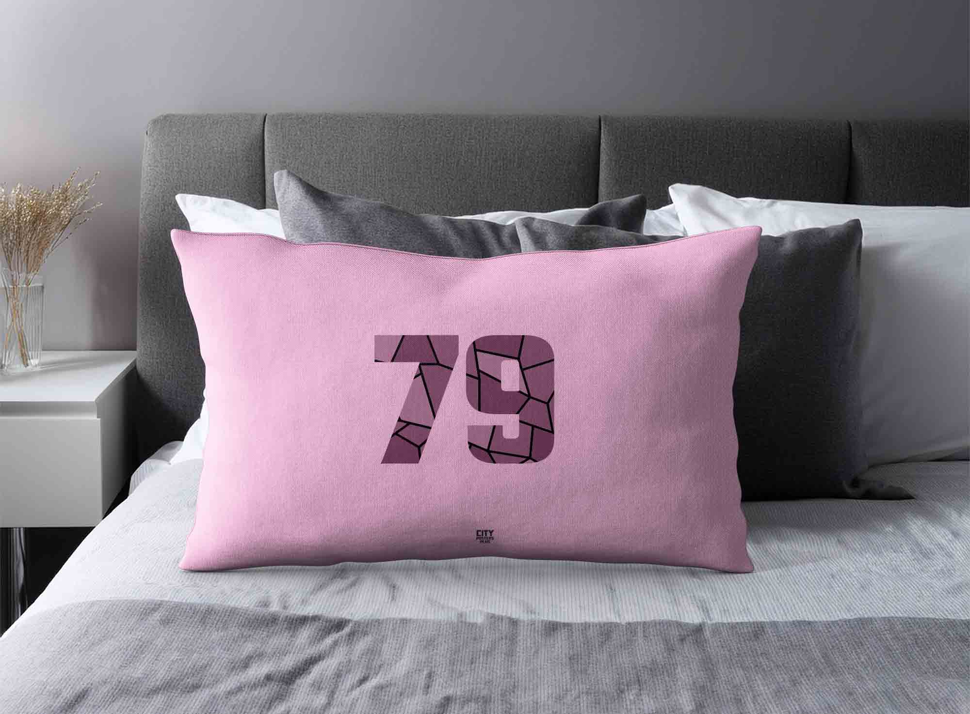 Print Deliver Plus 79 Number Square & Rectangle Pillow Cases image 2