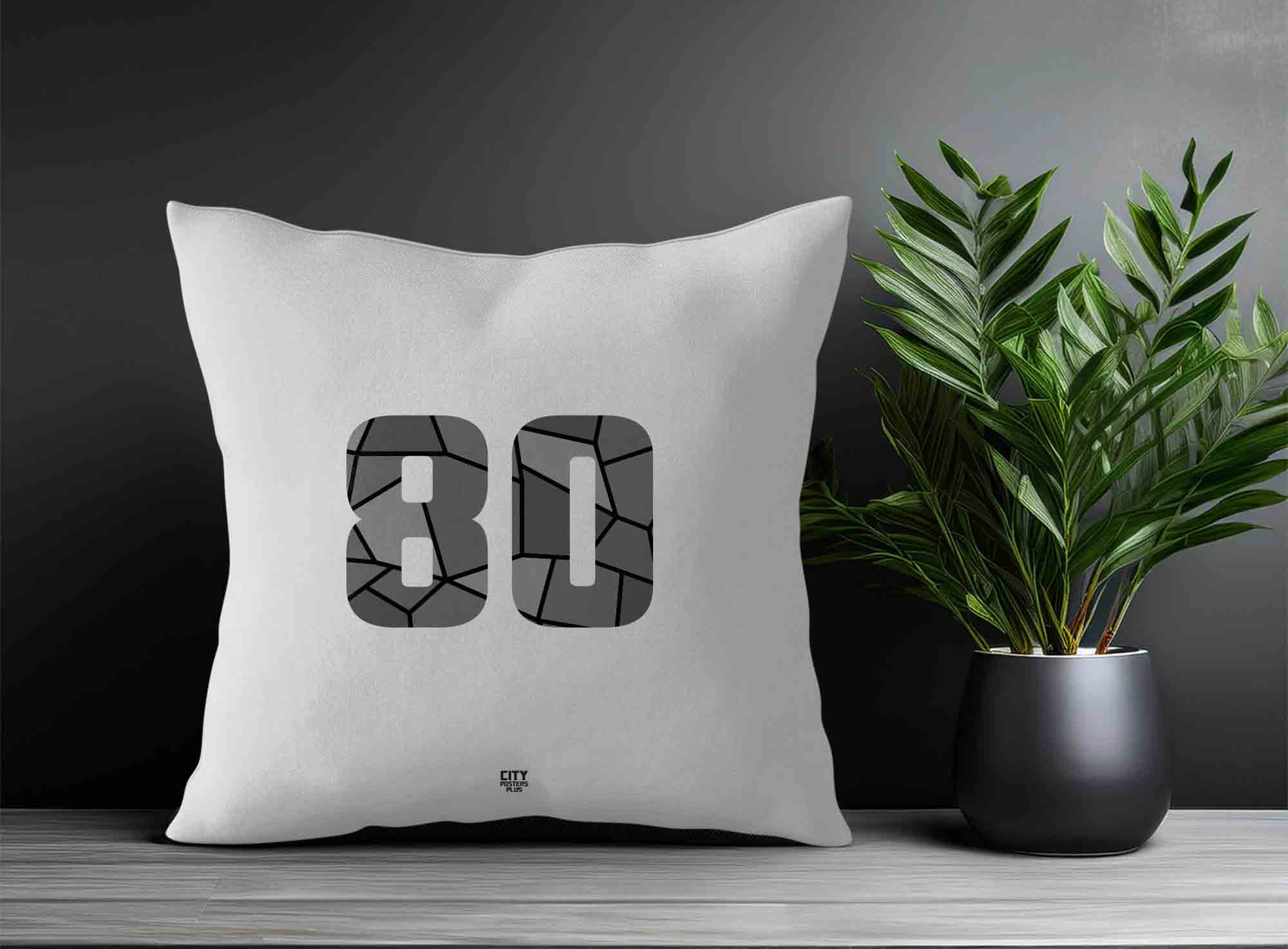 Print Deliver Plus 80 Number Square & Rectangle Pillow Cases