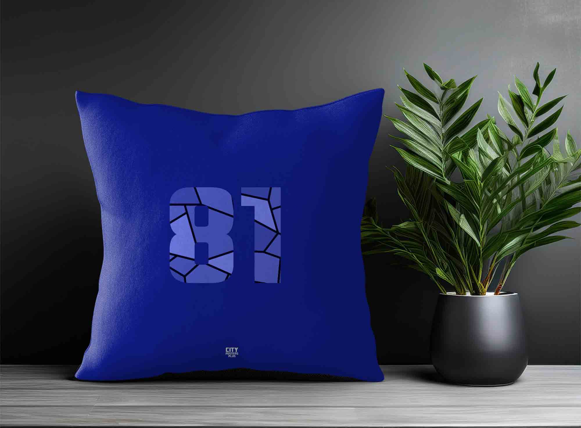Print Deliver Plus 81 Number Square & Rectangle Pillow Cases