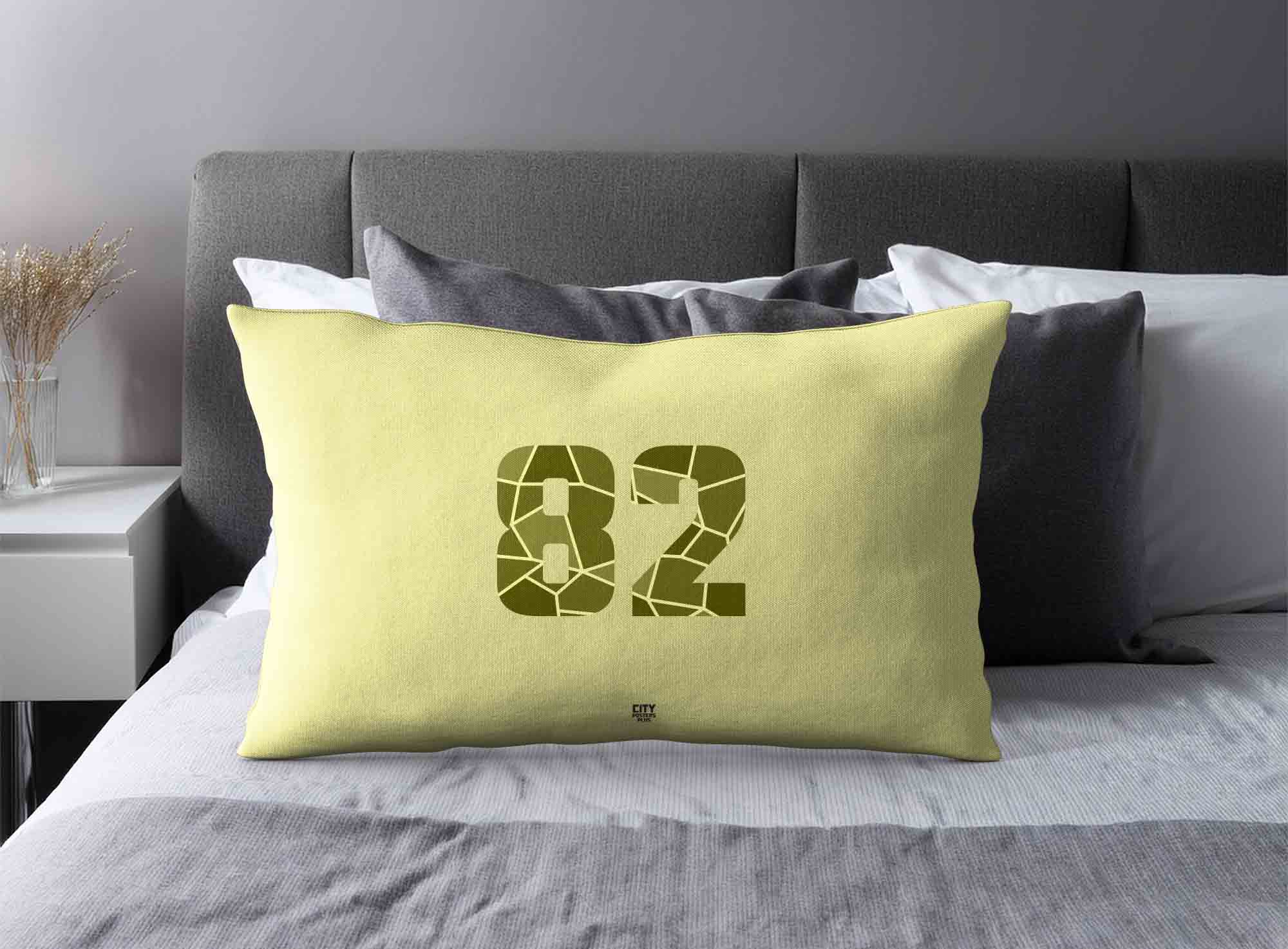 Print Deliver Plus 82 Number Square & Rectangle Pillow Cases image 2