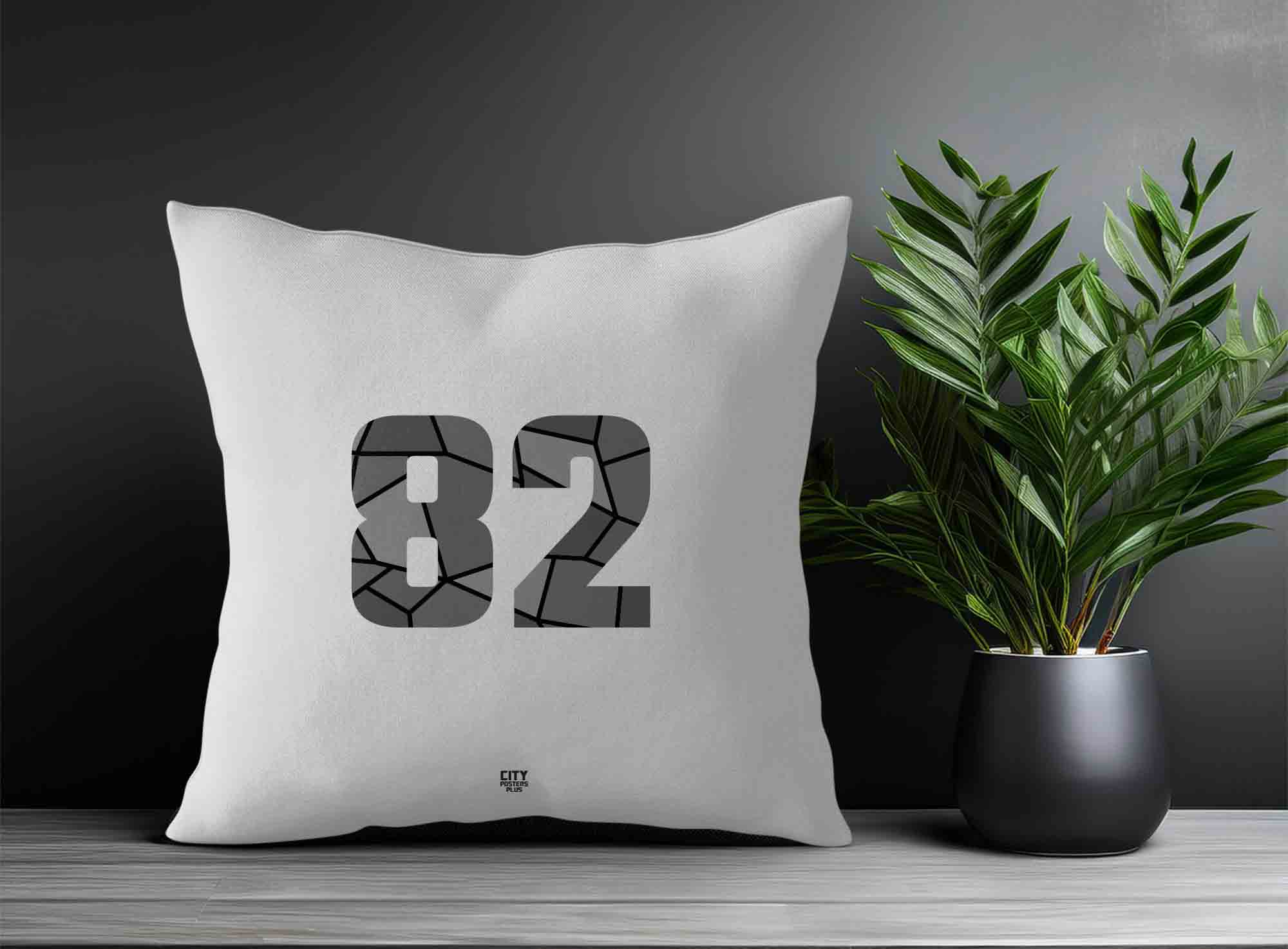 Print Deliver Plus 82 Number Square & Rectangle Pillow Cases