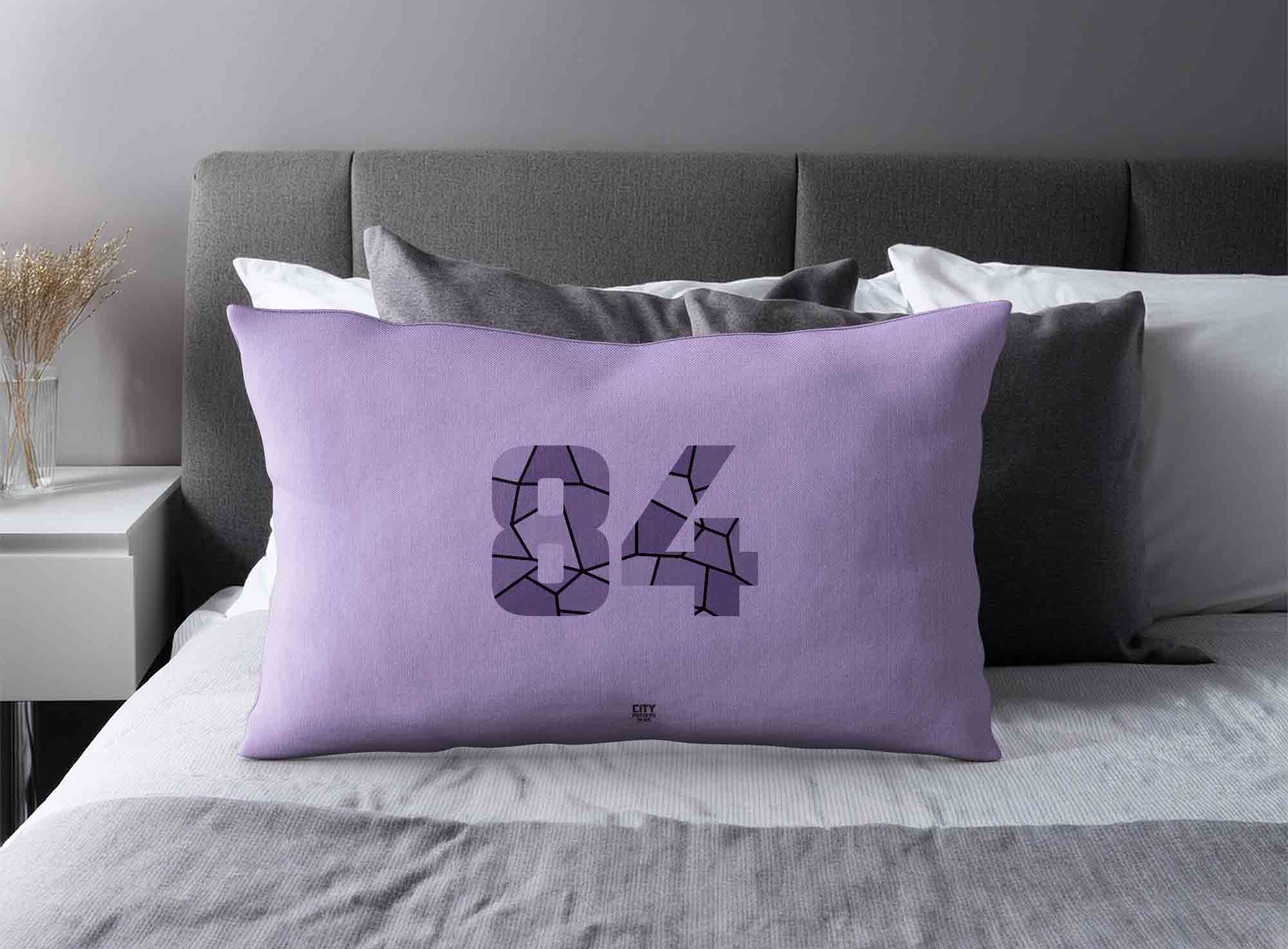 Print Deliver Plus 84 Number Square & Rectangle Pillow Cases image 2