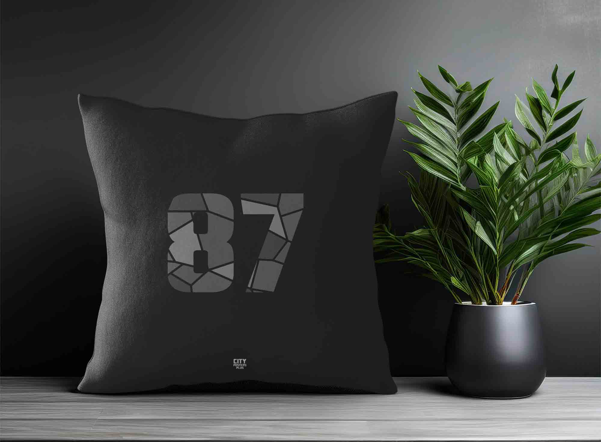 Print Deliver Plus 87 Number Square & Rectangle Pillow Cases