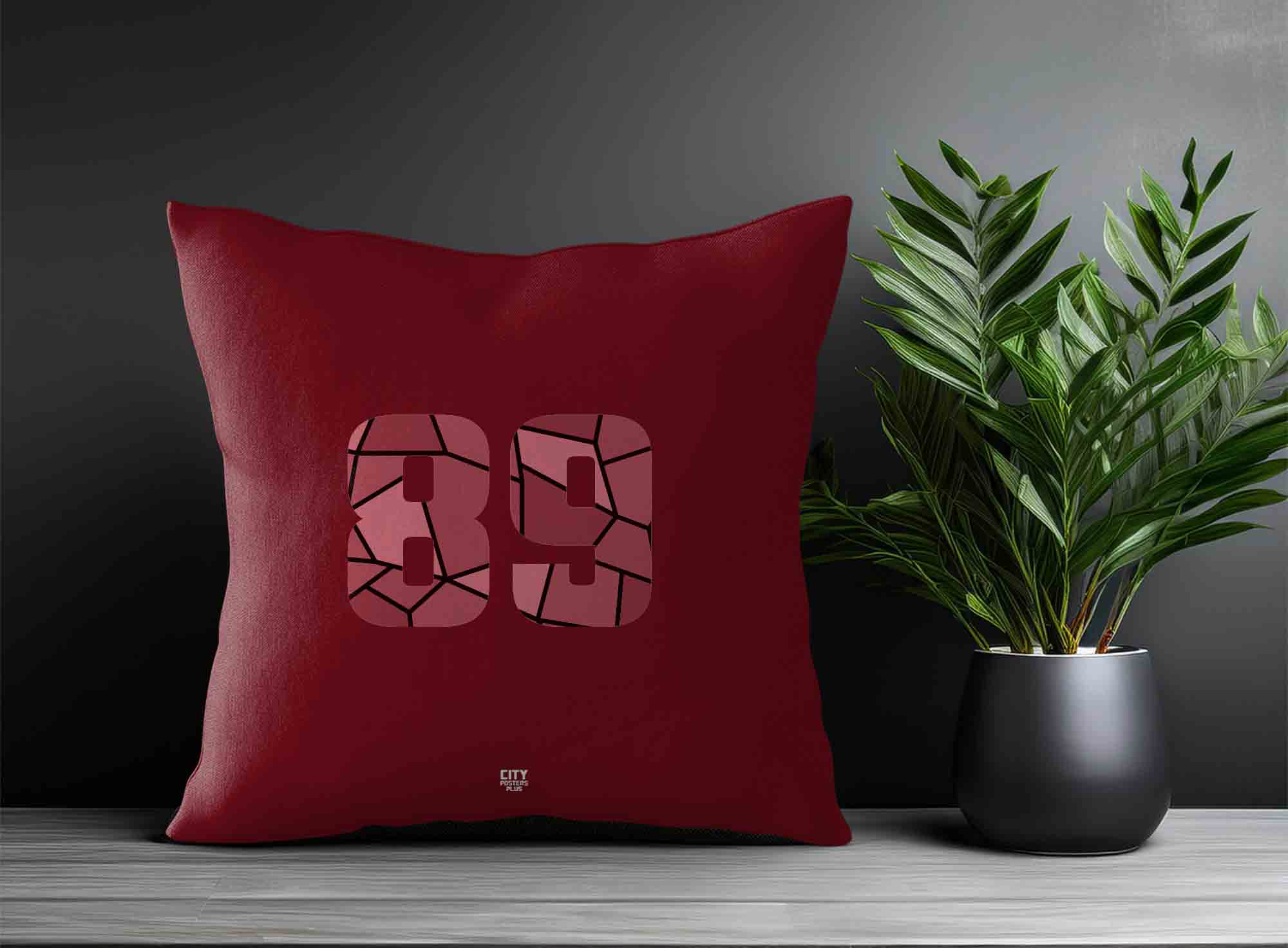 Print Deliver Plus 89 Number Square & Rectangle Pillow Cases