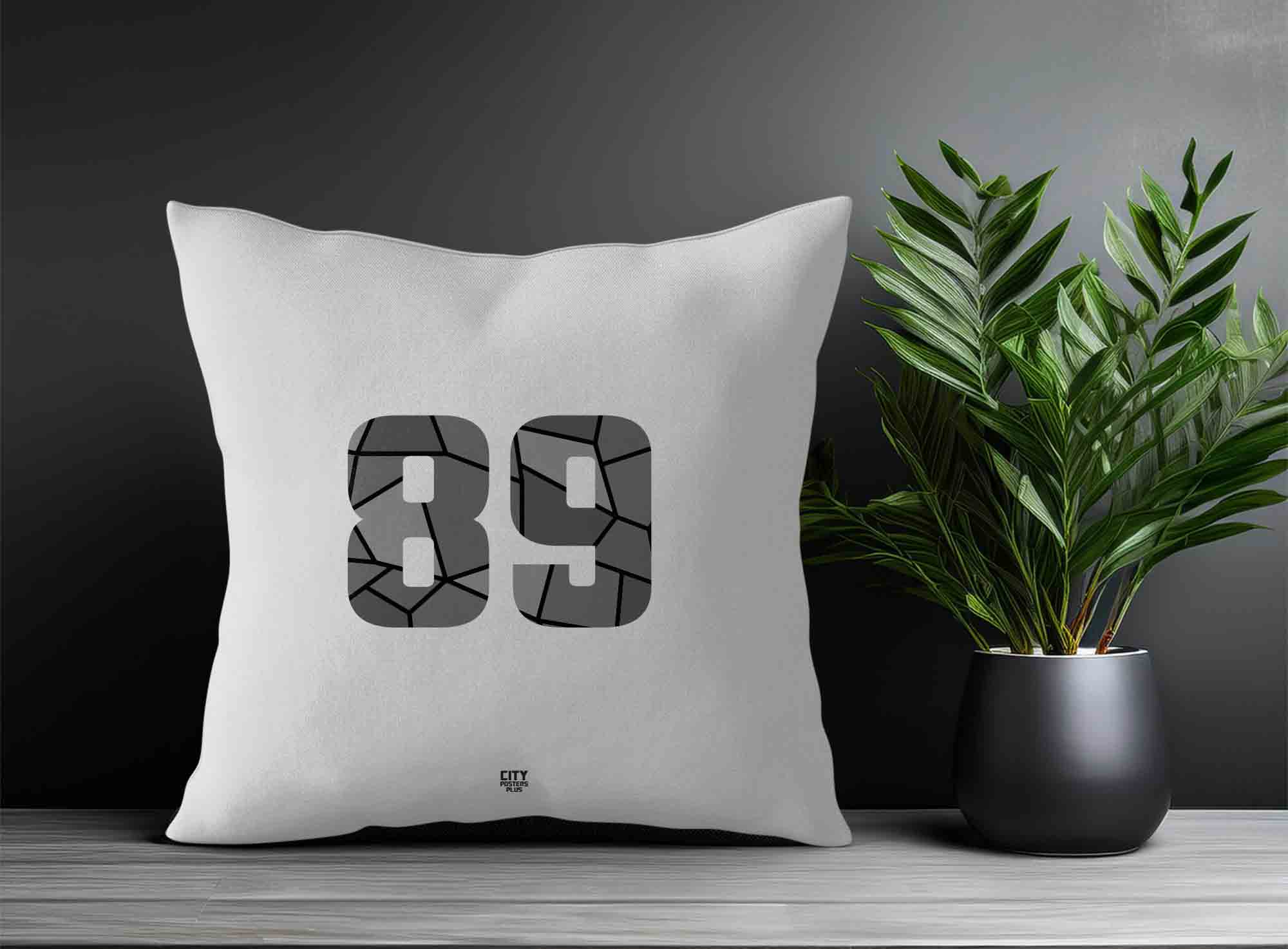 Print Deliver Plus 89 Number Square & Rectangle Pillow Cases