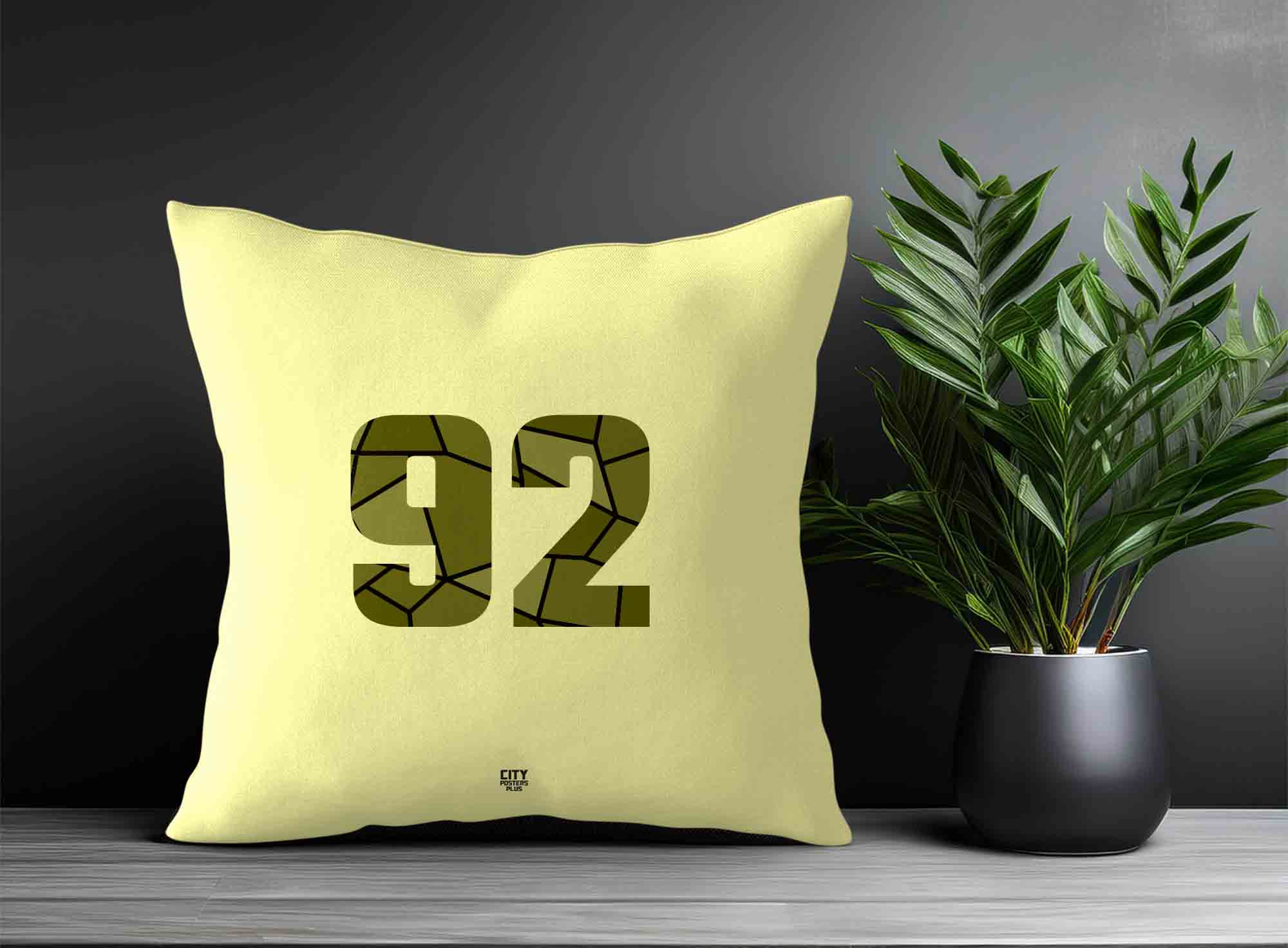 Print Deliver Plus 92 Number Square & Rectangle Pillow Cases