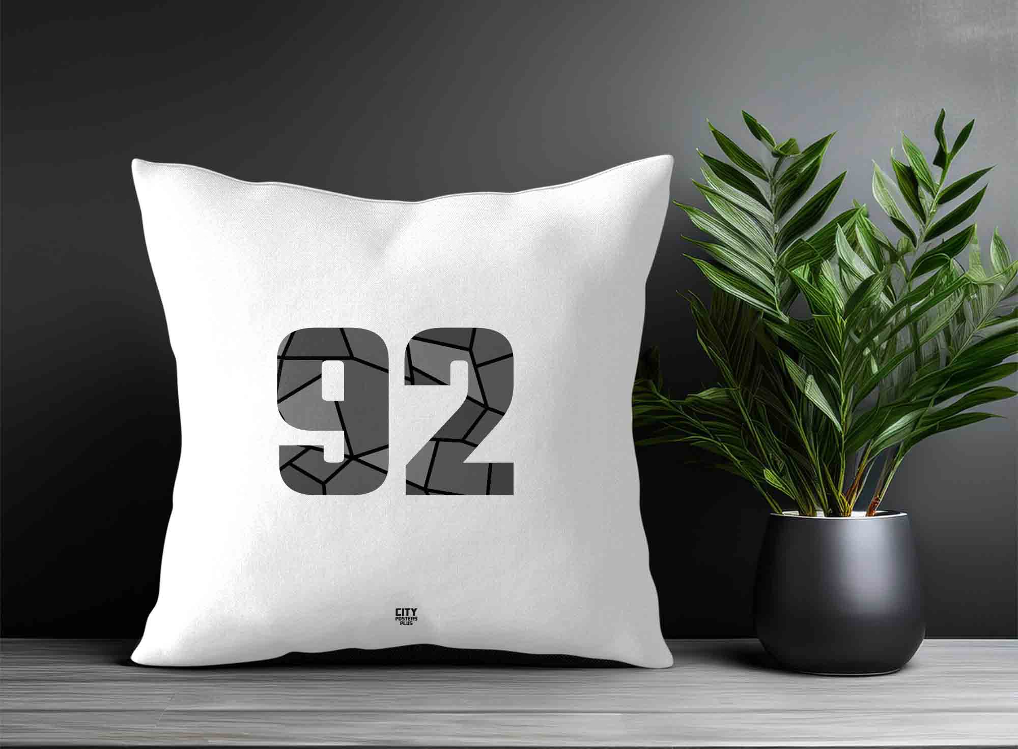Print Deliver Plus 92 Number Square & Rectangle Pillow Cases