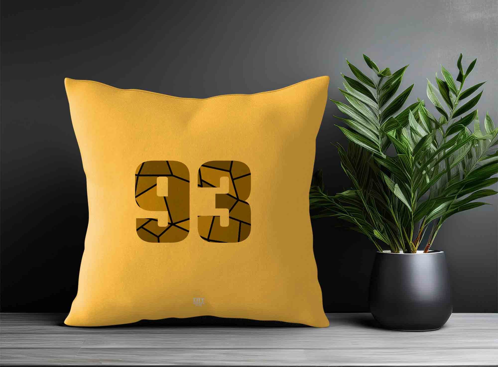 Print Deliver Plus 93 Number Square & Rectangle Pillow Cases