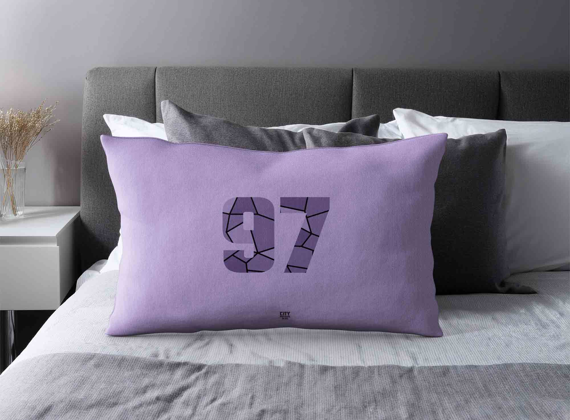 Print Deliver Plus 97 Number Square & Rectangle Pillow Cases image 2