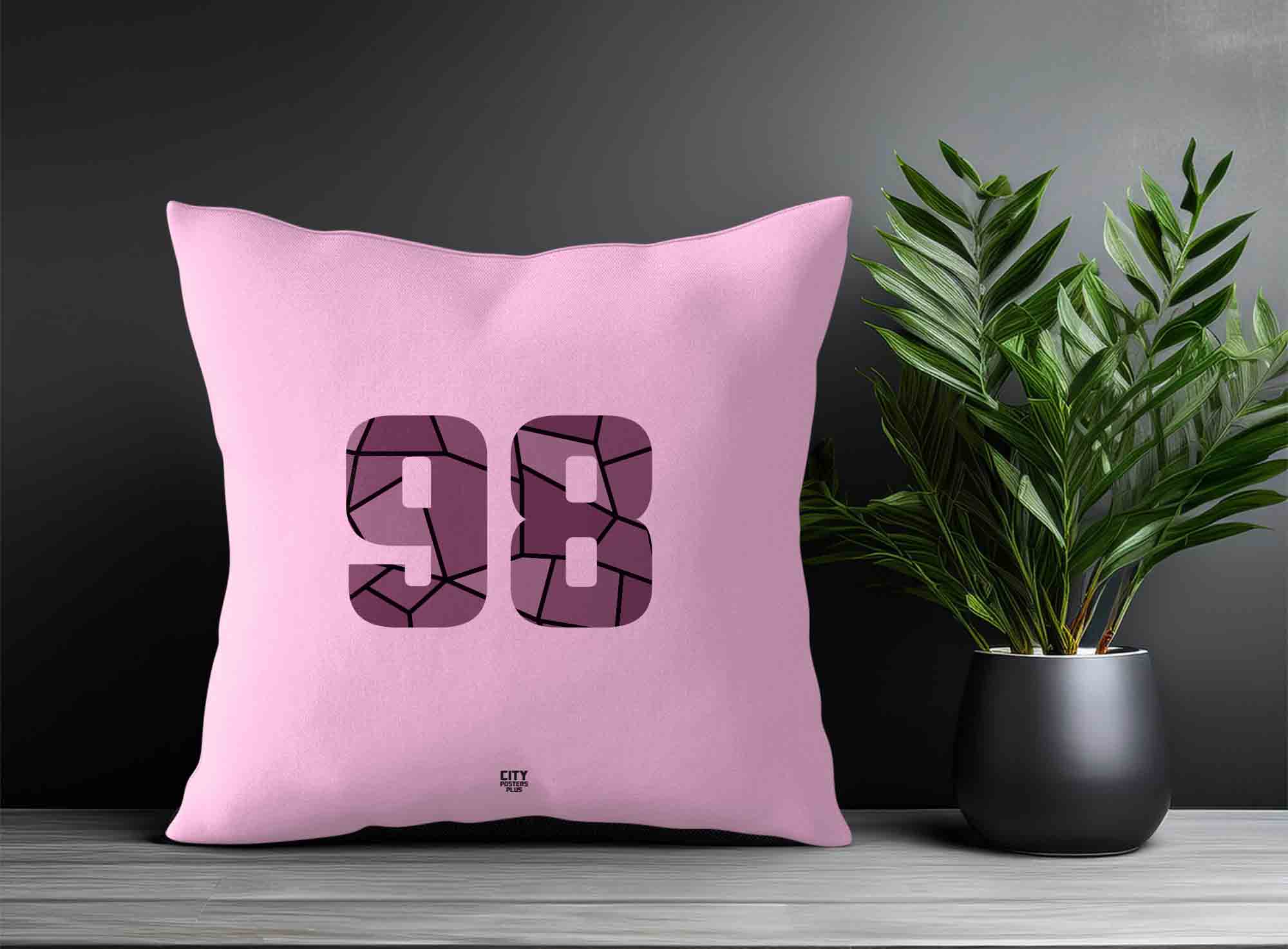 Print Deliver Plus 98 Number Square & Rectangle Pillow Cases