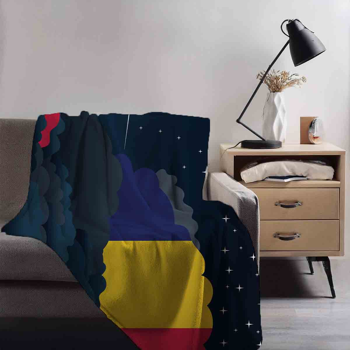 Chad Night Clouds Blanket Throw