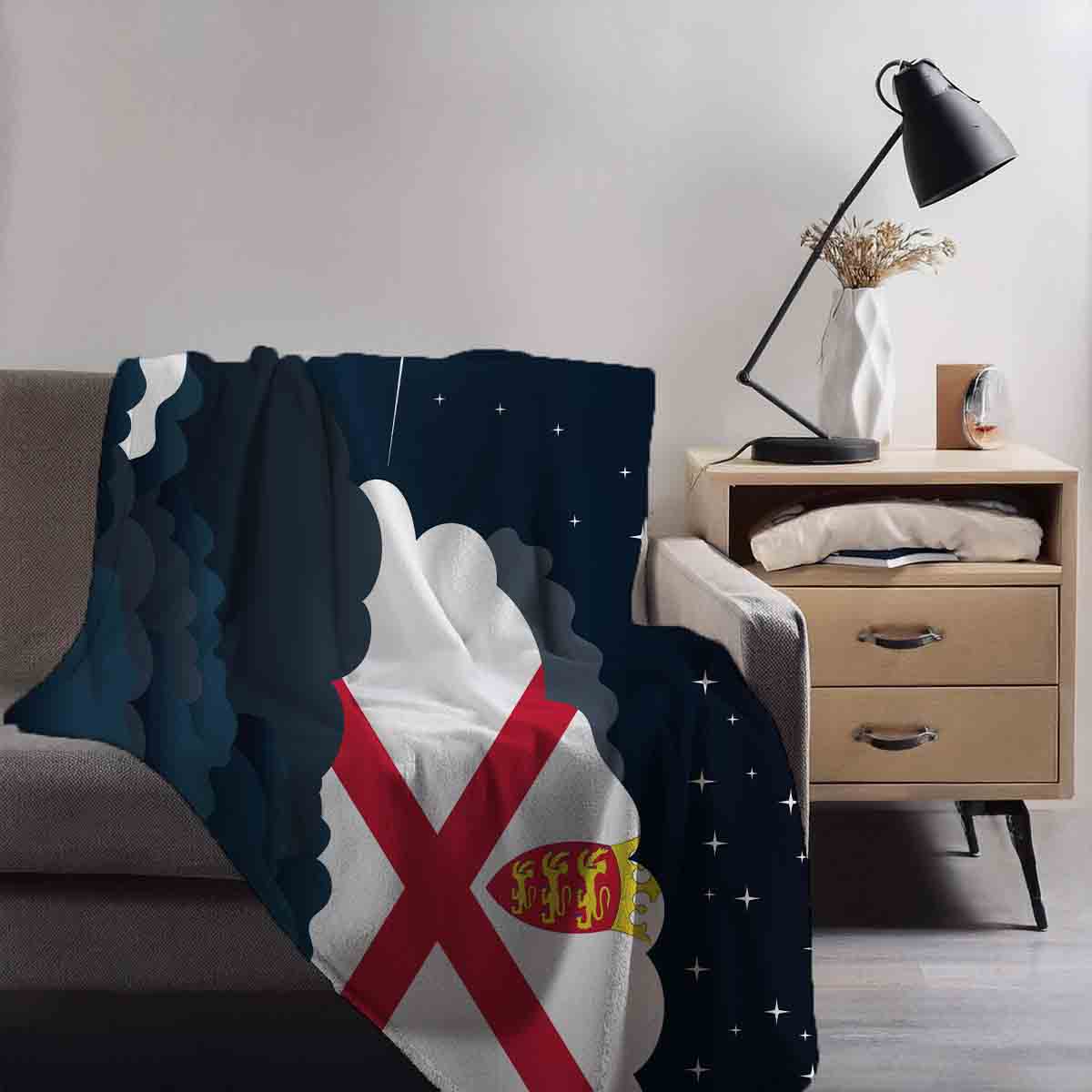 Jersey Night Clouds Blanket Throw