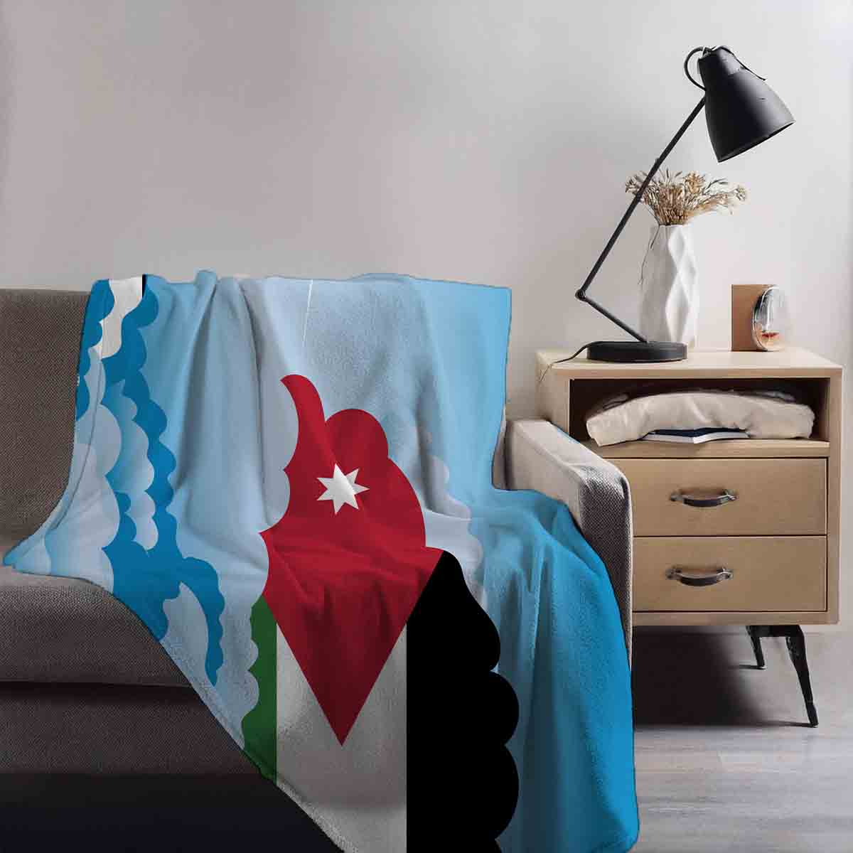 Jordan Day Clouds Blanket Throw