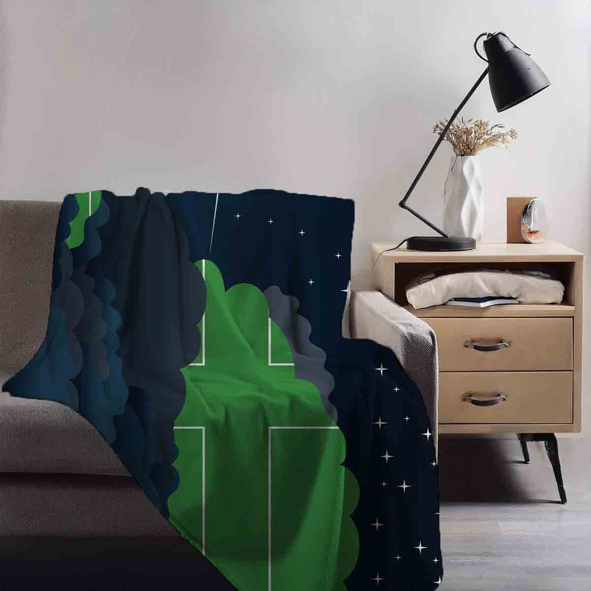 Ladonia Night Clouds Blanket Throw